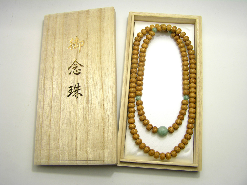念珠ブレスレット 水晶平玉